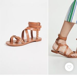Tory Burch - Ravello Studded Ankle Sandals